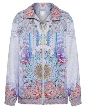 Concubine Realm Zip Front Windbreaker Jacket