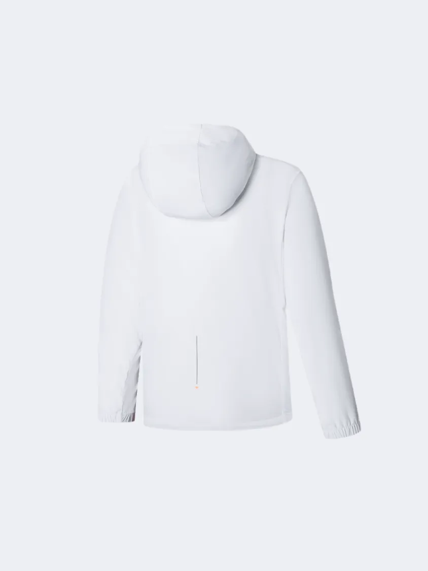 Erke Men Running Jacket White