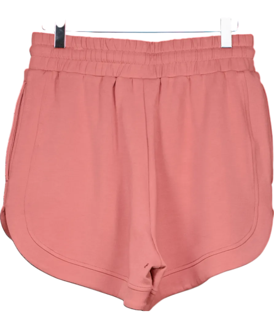 Varley Pink Ollie Stretch-jersey Shorts UK S